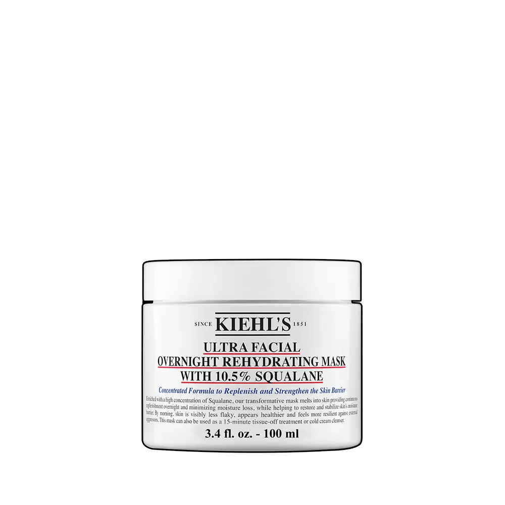【契爾氏】官方直營 冰河10.5角鯊烷保濕修護面膜100ml(Kiehl’s/  冰河雪融面膜/新品上市)