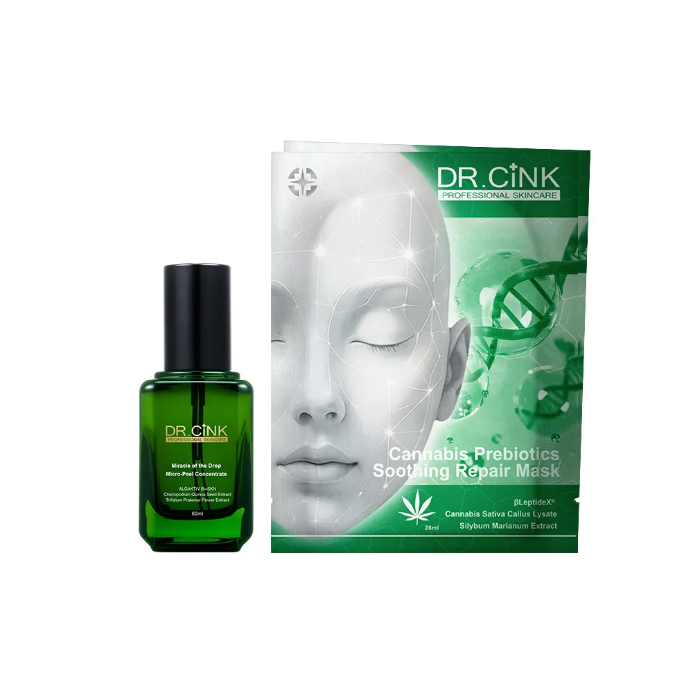 【DR.CINK 達特聖克】煥膚精華60ml 加碼贈 控油面膜2片 (煥膚 油水平衡 醫美推薦)