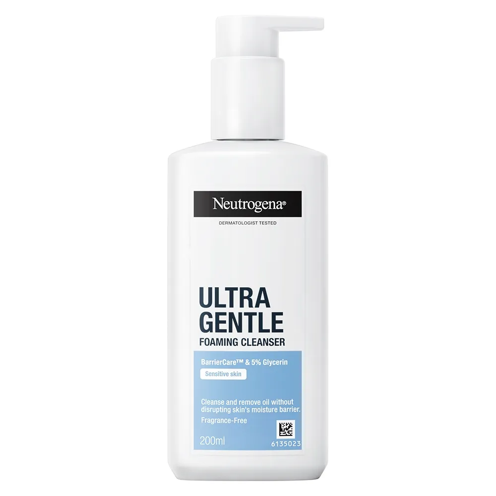 【Neutrogena 露得清】露得清極致呵護系列-溫和修護洗顏露200ml(洗面乳/洗面露)