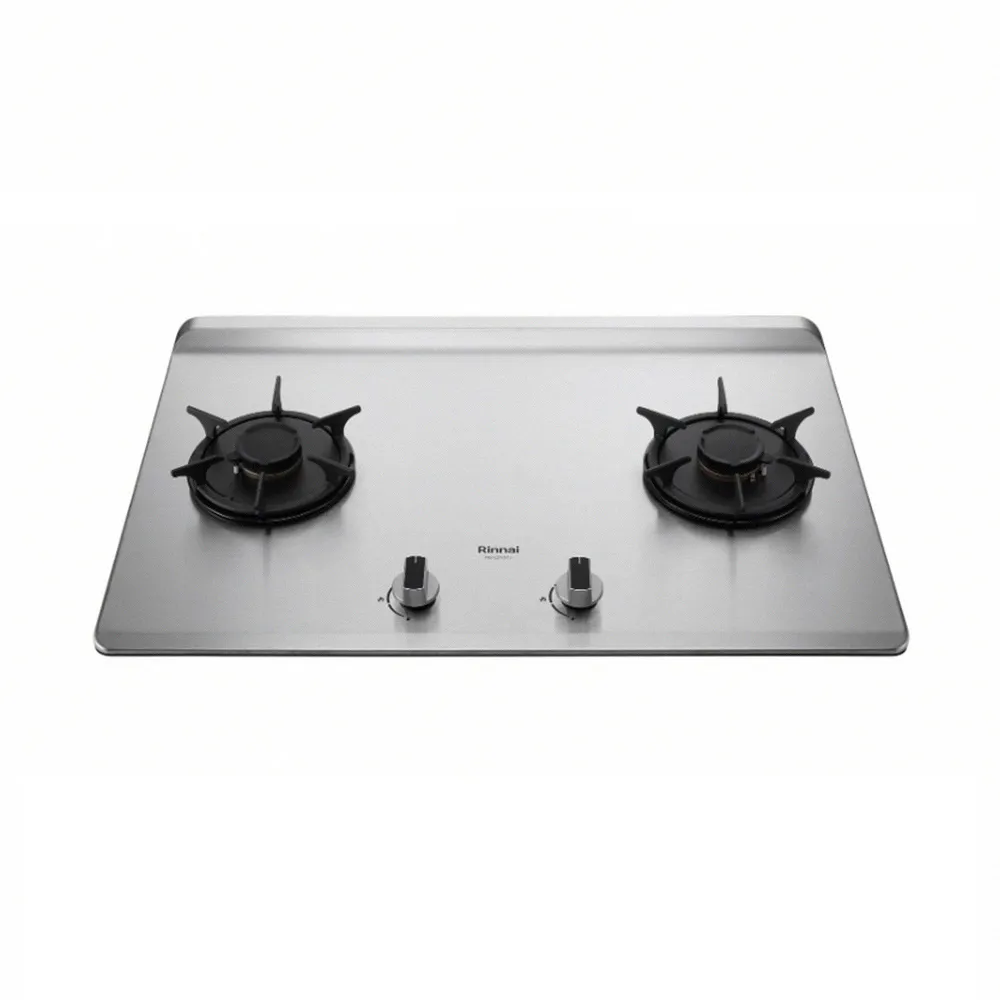 【林內】二口彩焱不鏽鋼檯面爐 RB-L2700S 含基本安裝