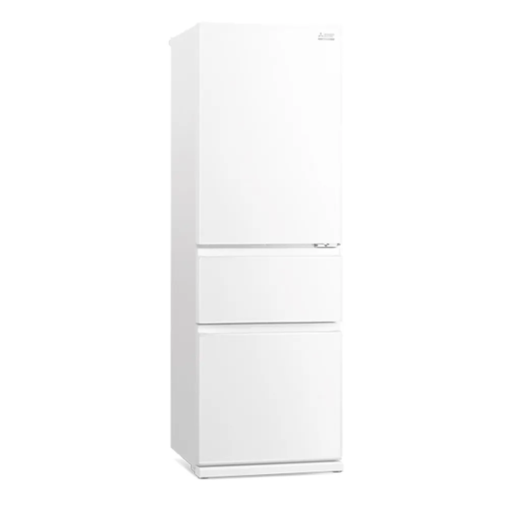【MITSUBISHI 三菱電機】三門365L一級能變頻玻璃鏡面冰箱 含基本安裝+舊機回收 -(MR-CGX37EN)