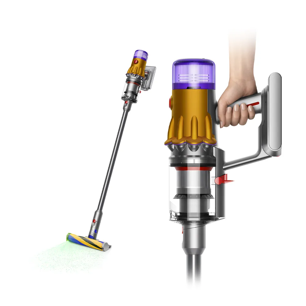 【dyson 戴森】限量福利品 V12 SV20 Detect Slim Total Clean輕量智慧吸塵器 光學偵測