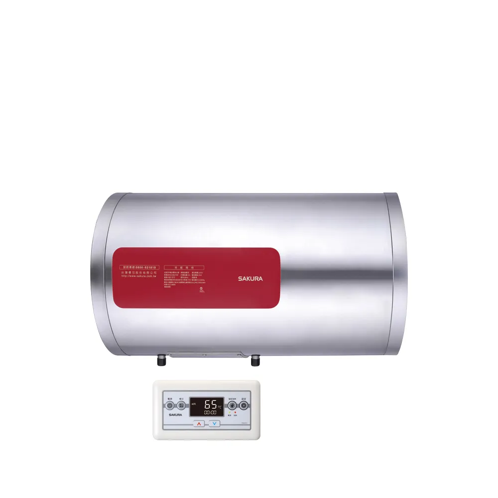 【SAKURA 櫻花】12加侖 45L橫掛式e省電EH儲熱式電熱水器 白鐵標準款 EH1210LTS4 含基本安裝