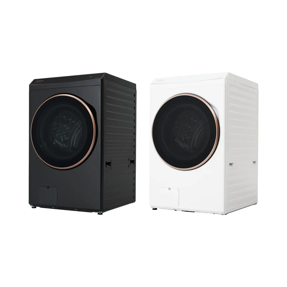 【Panasonic 國際牌】15KG AI智慧變頻熱泵除濕式洗脫烘滾筒洗衣機(NA-V150RPH)