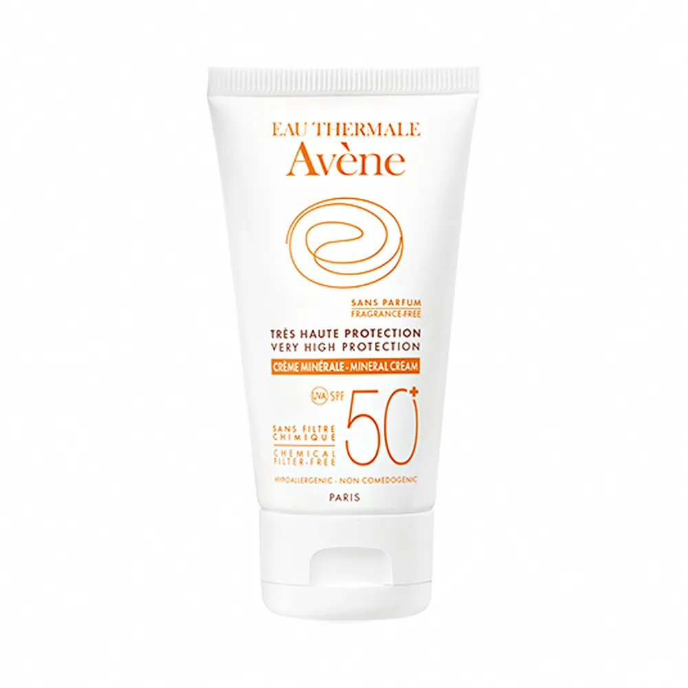【Avene 雅漾】官方直營 全效潤色防曬霜 50ml(物理性防曬)
