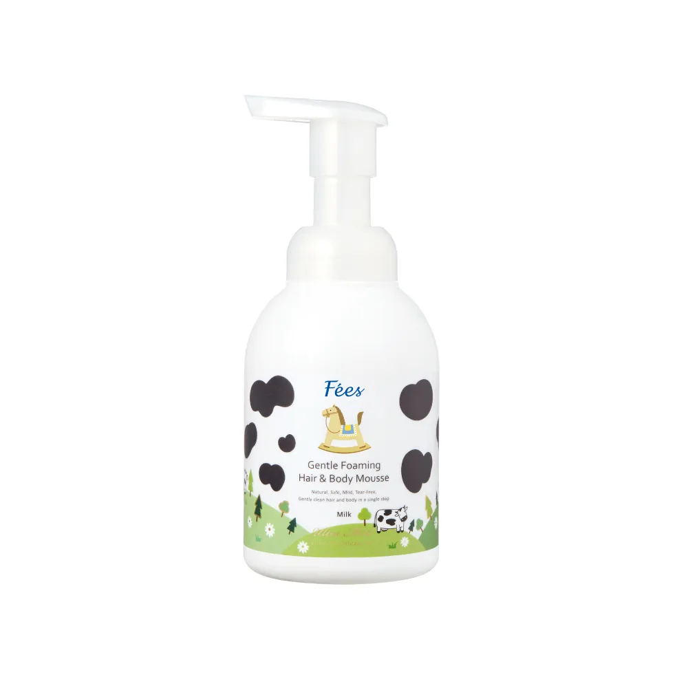 【Fees 法緻】嬰兒洗髮沐浴泡泡400ml