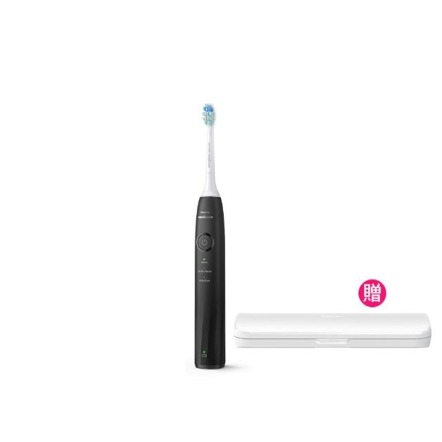 【Philips 飛利浦】momo獨家 HX5070/01 Sonicare 5系列音波牙刷-黑色  (2026新品/壓力感應/官方直營)
