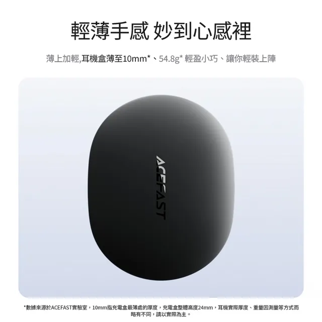 【ACEFAST】ACEFIT Air OWS 開放式藍芽耳機(防水/ENC通話降噪/跑步/運動藍牙耳機)