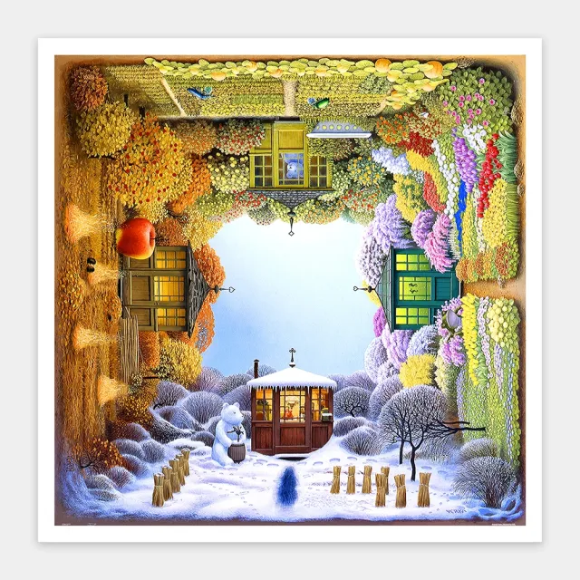 【Pintoo】Jacek Yerka - 四季風情 - 拼圖1600片(桌遊/禮物/收藏/玩具/益智)