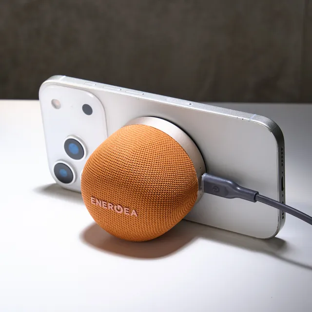 Energea MagAudio Go Plus 磁吸無線充電座隨身音箱 附繩帶/無線藍牙音箱/藍牙喇叭