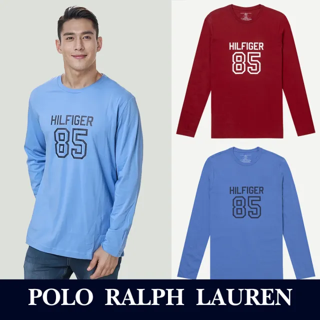 【TOMMY HILFIGER】TOMMY 經典印刷85文字圖案長袖T恤-多色選(保暖舒適/可搭情侶/平輸品)