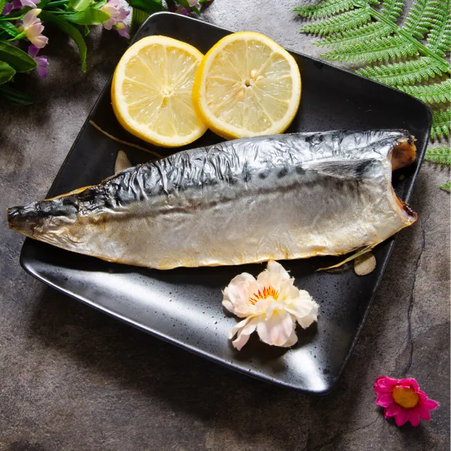 【鮮綠生活】無紙板嚴選特厚挪威薄鹽鯖魚片 共25包(無紙板淨重185g±10%/包)