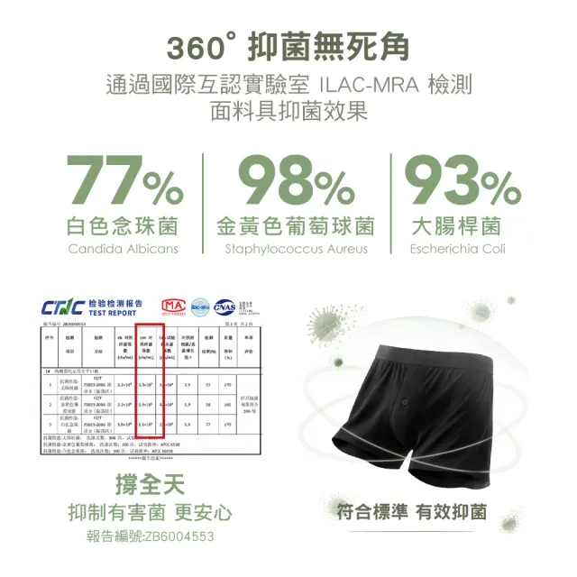 【MarCella 瑪榭】任選3件-莫代爾抗菌開襟平口男內褲(男內褲/四角褲/平口褲/開襟內褲)