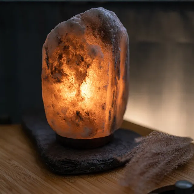 【Montagne de pierre】FS88E Salt lamp｜鹽燈（兩個以上請選宅配） 新年 開運禮