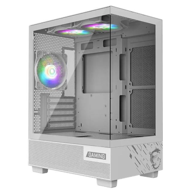 【微星平台】R5六核 RX 9060 XT 16G {咕咕嘎嘎}電競電腦(R7-7500F/B650/16G D5/1TB/天堂適用)