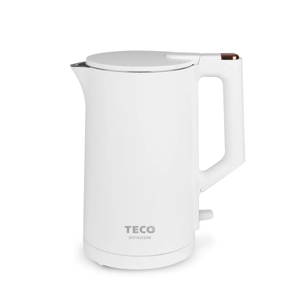 TECO 東元】316不鏽鋼雙層防燙快煮壺(XYFYK1513W) - momo購物網- 好評