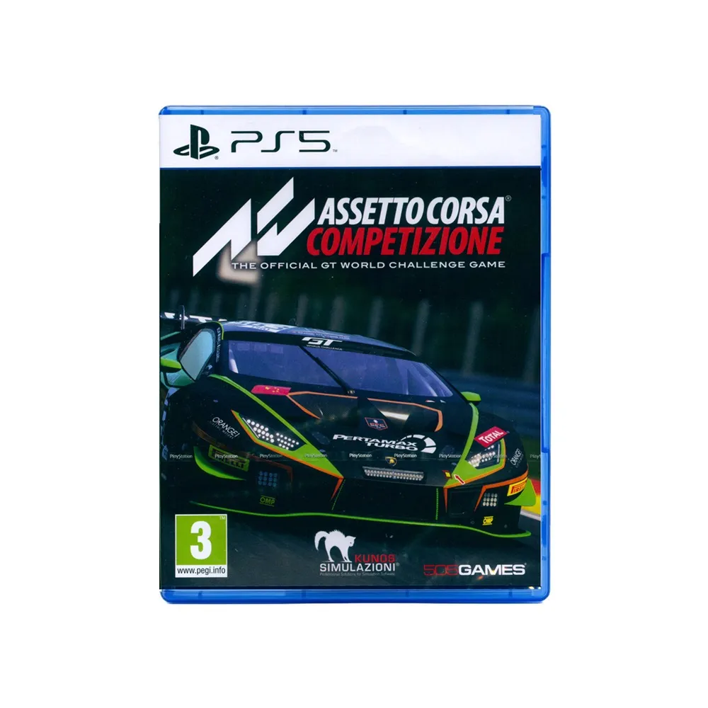 【SONY 索尼】PS5 神力科莎 出賽準備：競爭 中英文歐版 ASSETTO CORSA COMPETIZIONE