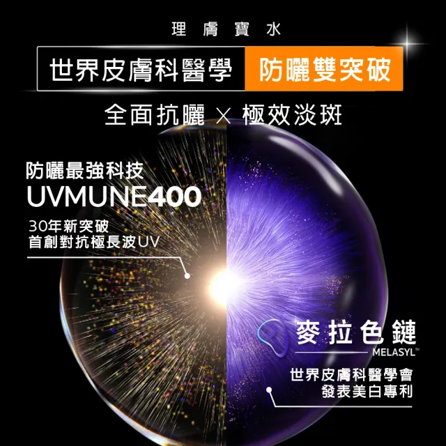 【理膚寶水】No.1淡斑防曬★安得利淡斑淨亮極效夏卡防曬液 50ml_B(MELA夏卡)