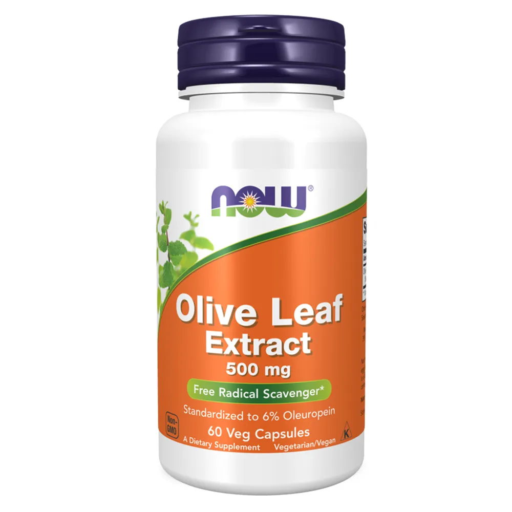 【NOW Foods】橄欖葉萃取膠囊x3瓶(60顆/瓶)