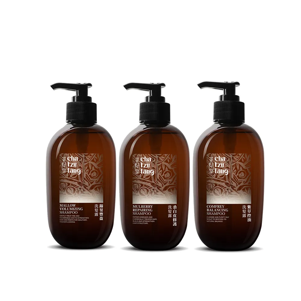 【茶籽堂】草本植萃養護洗髮露330mL｜三款調理任選(錦葵豐盈蓬鬆/桑白皮染燙修護/紫草強效控油)