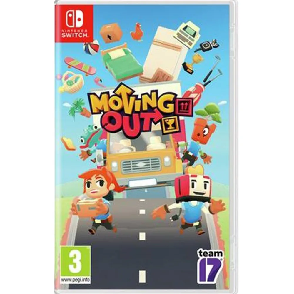 【Nintendo 任天堂】NS Switch 胡鬧搬家 Moving Out 國際中文版(支援中文)