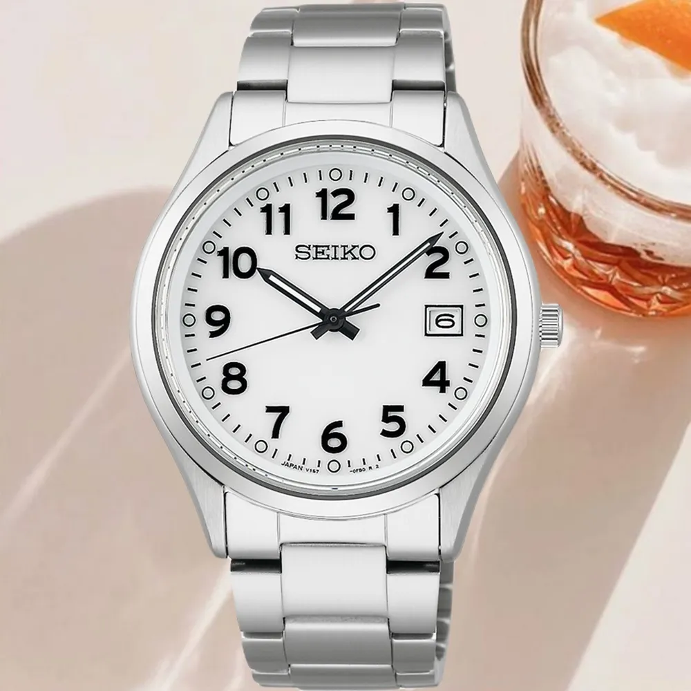 【SEIKO 精工】SOLAR 太陽能 經典數字手錶(SBPX153J/V157-0DX0S)
