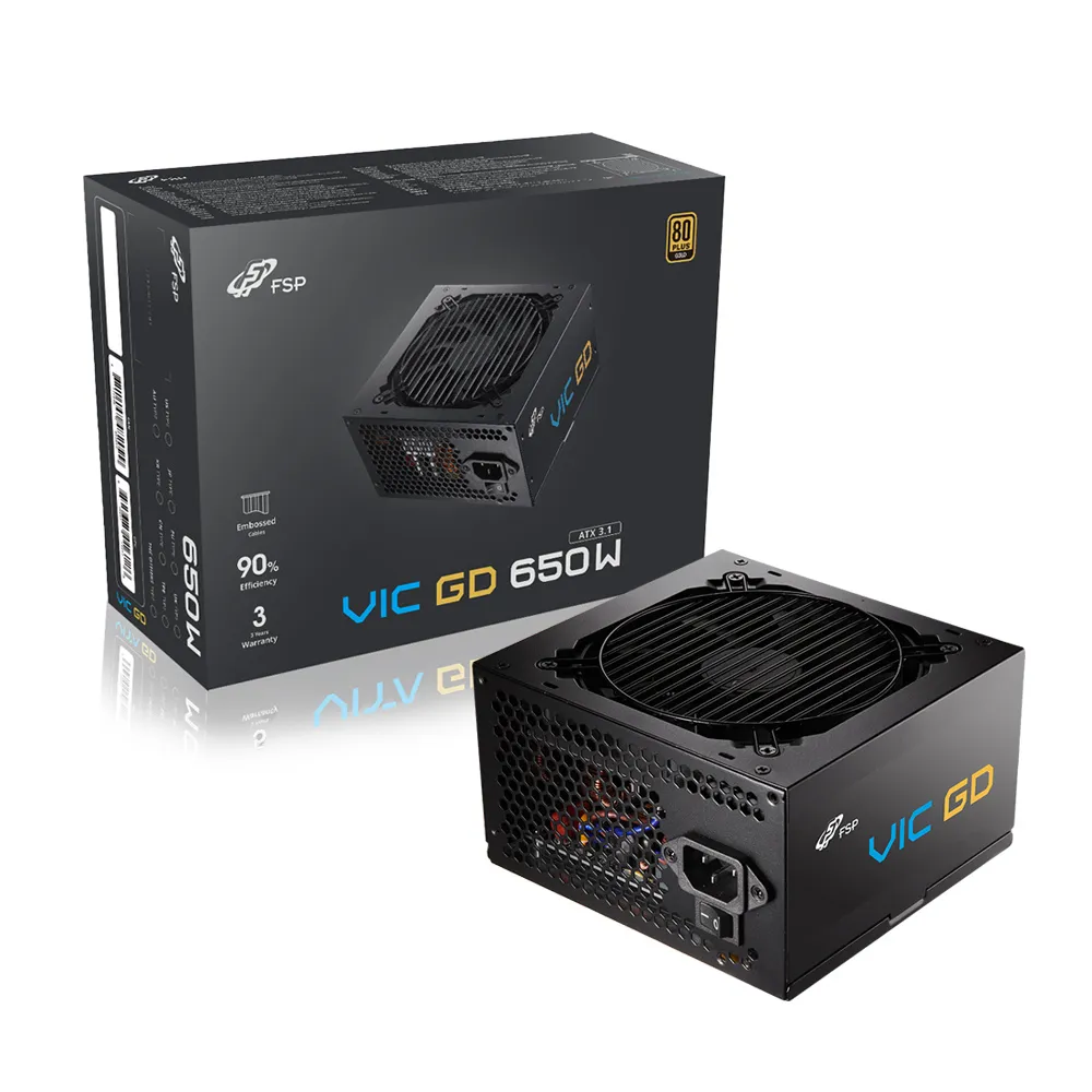 【FSP 全漢】VIC GD 650W 80 PLUS金牌 電源供應器