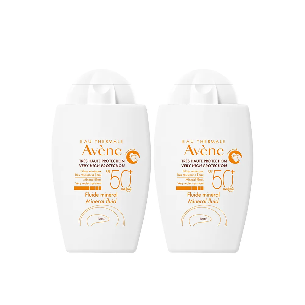 【Avene 雅漾】買一送一★官方直營 物理防曬液SPF50 40ml_(特殊美容後/敏感肌推薦)