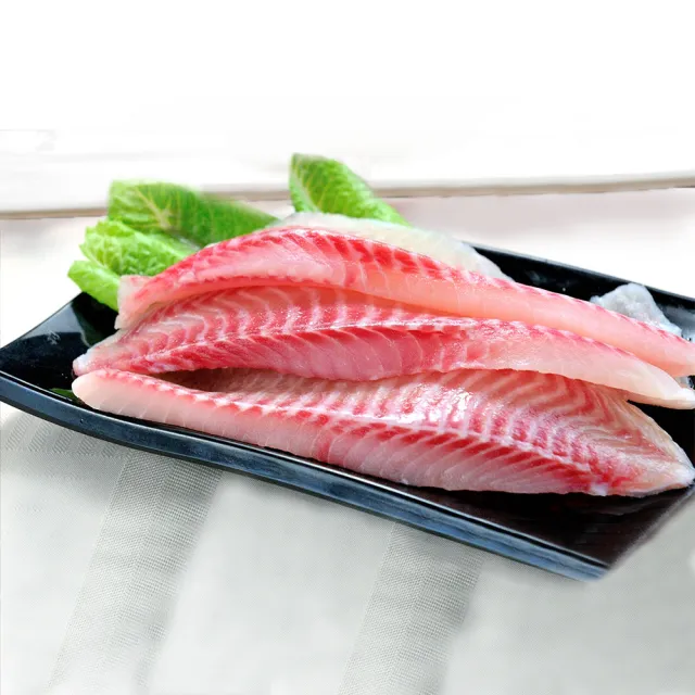【鮮綠生活】嚴選極鮮鯛魚片 共6包(400g±10%/包  5片/包 總重2.4kg)