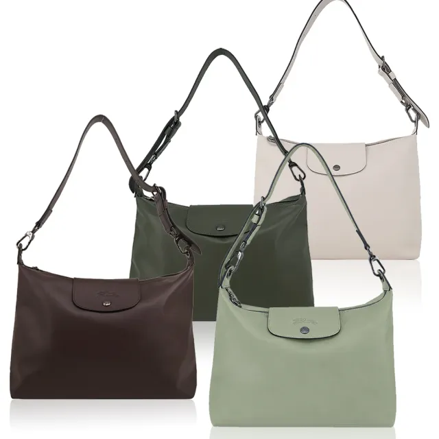 【LONGCHAMP】Le Pliage Xtra M Hobo半月形單肩包(多色) 