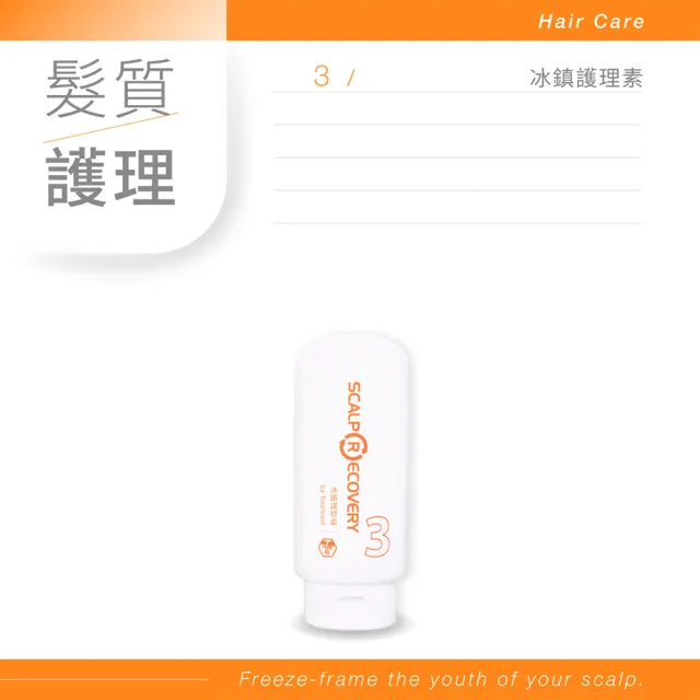 【髮基因】敏弱、混合性頭皮洗髮護髮組(甦活洗髮水慕斯＋冰鎮護理素)
