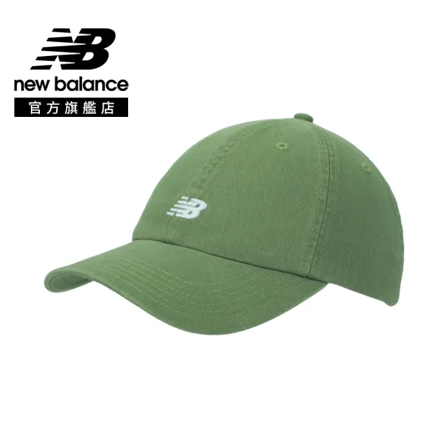 【NEW BALANCE】NB 棒球帽/老帽_LAH51004AAR_中性_綠色
