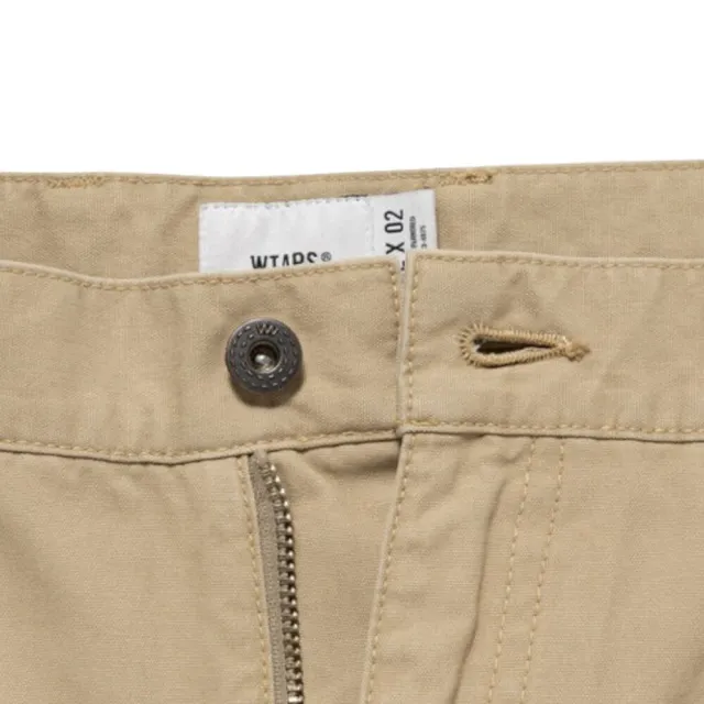 Wtaps Armstg2601 / Shorts / Cotton. Cnvs 工裝短褲口袋刺繡卡其