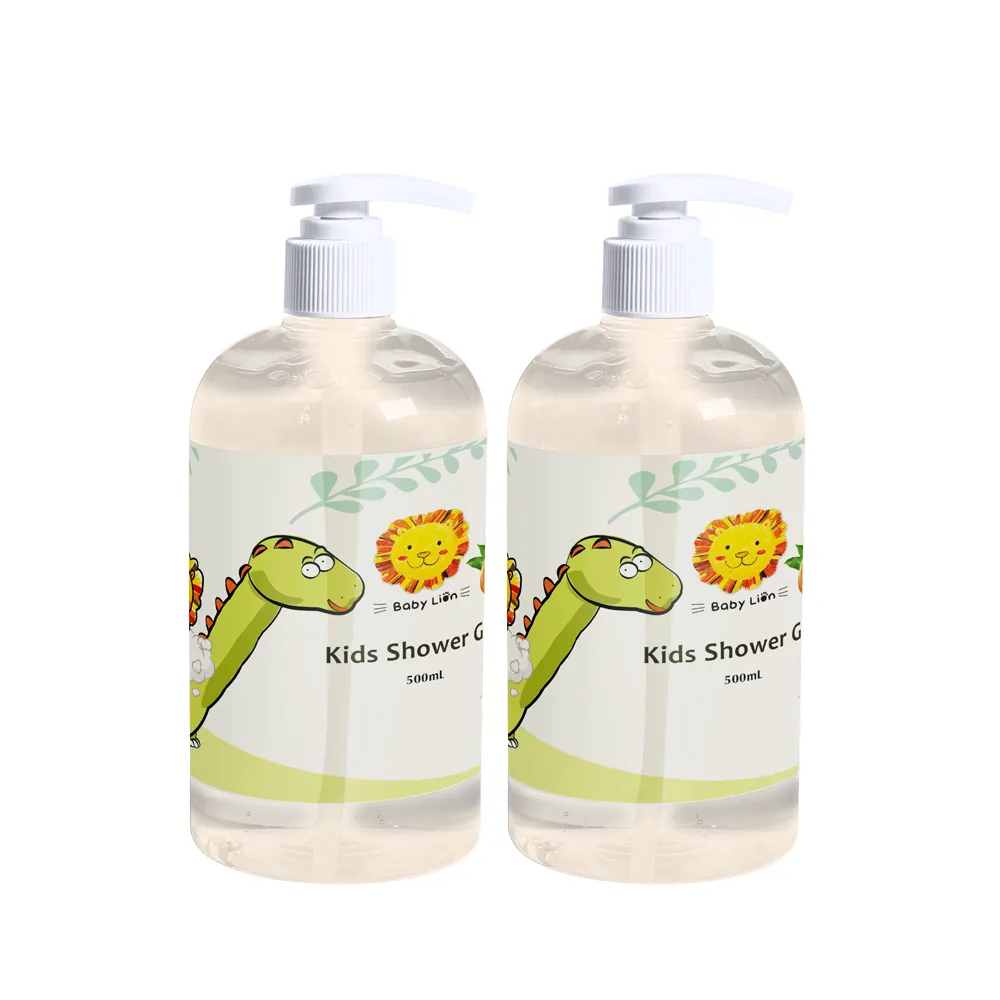 【獅子寶寶】酪梨保濕洗沐系列 兒童水嫩沐浴露(500mL)2入組 大童小孩沐浴 洗澡 乾癢 滋潤
