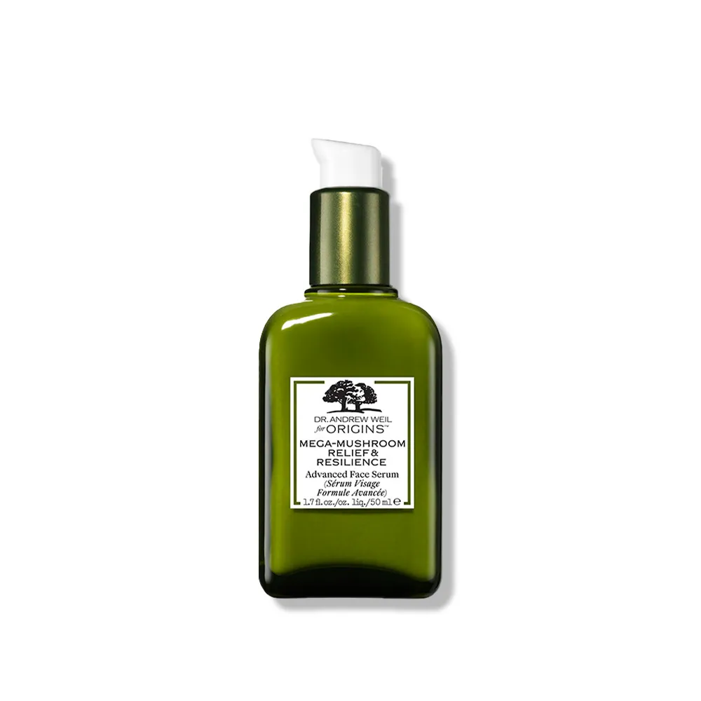 【ORIGINS 品木宣言】靈芝素顏精華組(青春無敵靈芝光潤精華液50ml)