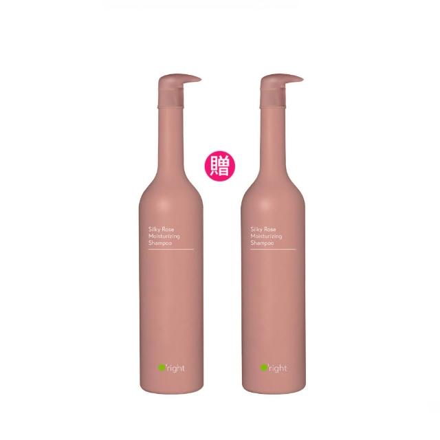 【O’right 歐萊德】絲漾玫瑰保濕洗髮精1000ml送1000ml (momo獨家限定)