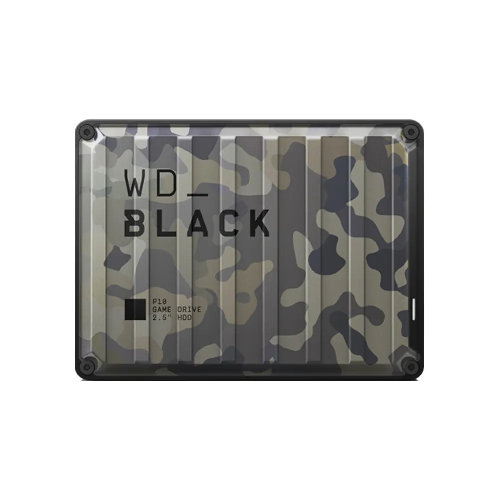 【WD 威騰】黑標 P10 Game Drive 6TB 2.5吋行動硬碟(迷彩)