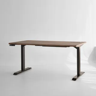 【FUNTE】Prime 4 旗艦款電動升降桌/三節式+ 150x80cm 弧度桌板 八色可選(辦公桌 電腦桌 工作桌)