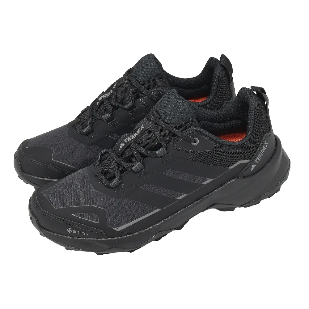 【adidas 愛迪達】戶外鞋 Terrex Skychaser AX5 GTX 男鞋 黑 防水 機能 越野 JQ2210