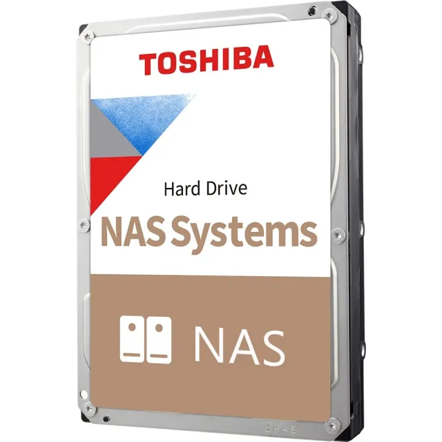 2入【TOSHIBA 東芝】N300系列 3.5吋 12TB 7200轉 512MB NAS內接硬碟(HDWG51CAZSTA)