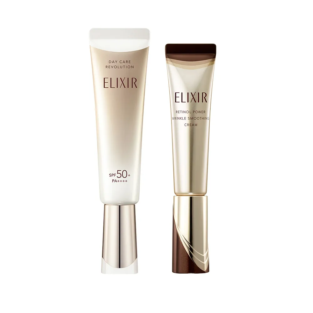 【ELIXIR 怡麗絲爾】新A醇美肌組(小金管、新A醇15g)