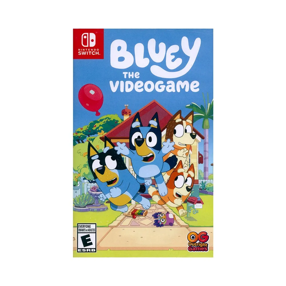 【Nintendo 任天堂】NS Switch 妙妙犬布麗：電玩版 Bluey: The Videogame(中英日文美版)