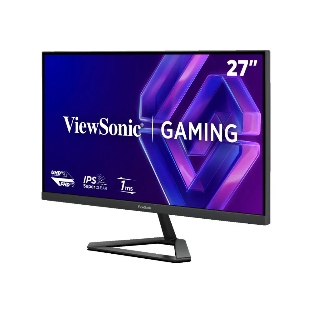 【ViewSonic 優派】VX2740D-4K 27型4K 160Hz/FHD 320Hz雙模電競螢幕(G-Sync/1ms/相容PS5與Xbox)
