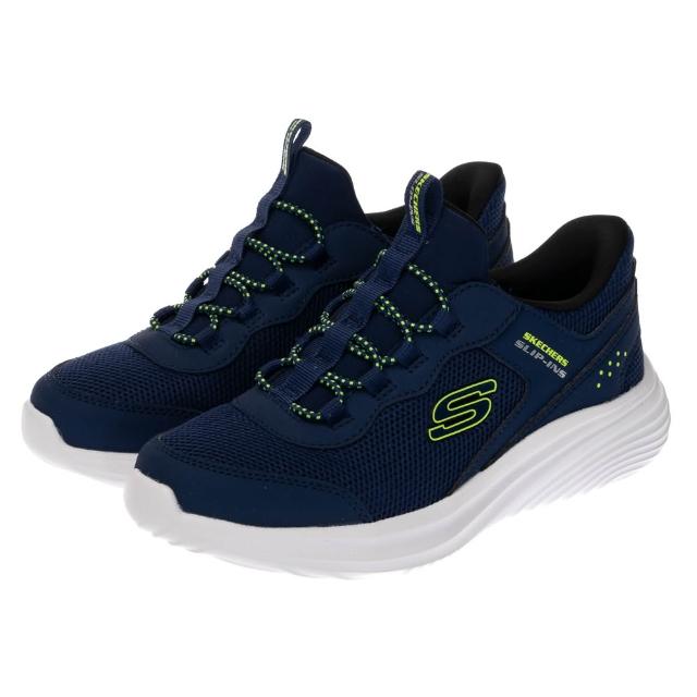 【SKECHERS】男童系列 男童鞋 運動鞋 瞬穿舒適科技 BOUNDER PRO (404208LNVY)