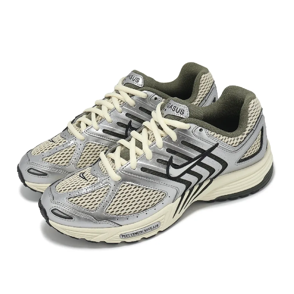 【NIKE 耐吉】休閒鞋 Air Peg 2K5 男鞋 銀 沙色 復古 氣墊 緩震 運動鞋(HV5748-234)
