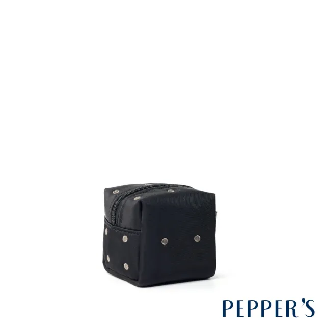 【PEPPER’S】雙11 CUBE 骰骰零錢包 - 簡約黑(零錢包 骰子包)