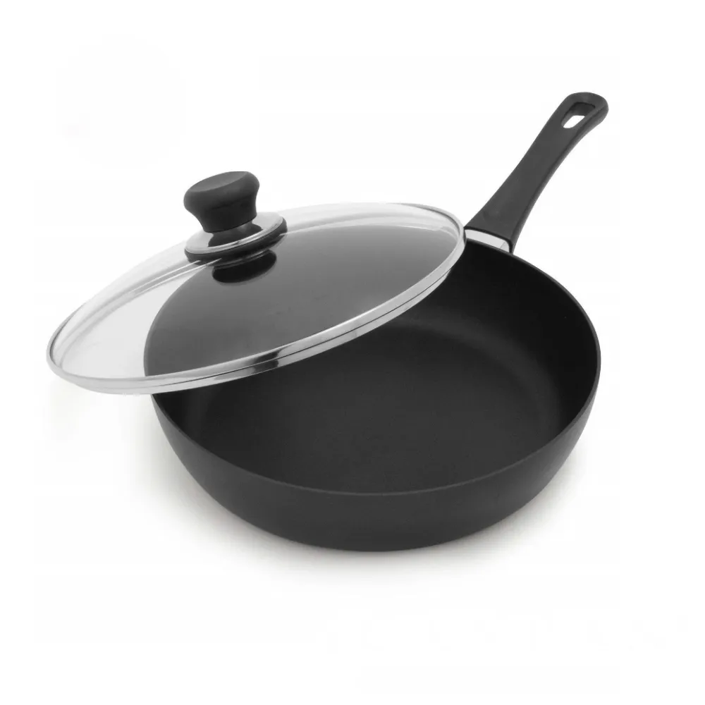 【SCANPAN】高身經典28CM平底鍋(送鍋蓋)