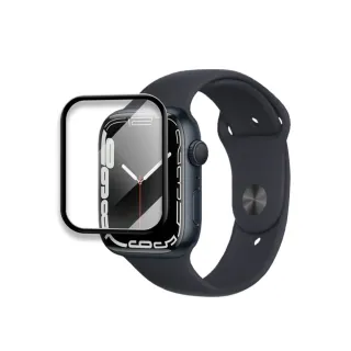 【GOLDEN SHIELD】秒貼蘋果手錶螢幕保護貼 滿版秒貼 貼膜神器 螢幕貼 Apple Watch 11 10 9 8 7 SE Ultra