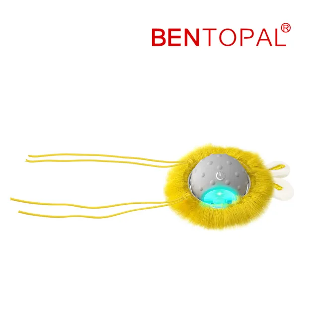 【BENTOPAL】兔耳造型智能逗貓車(互動貓玩具/逗貓玩具/智能玩具)
