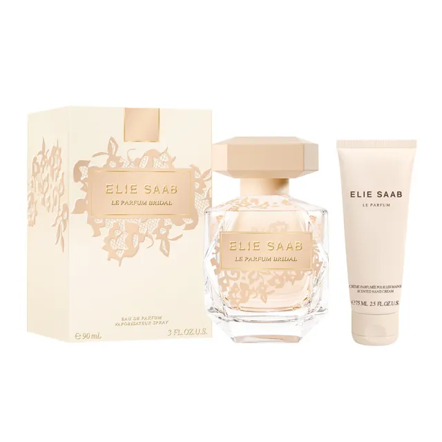 【ELIE SAAB】浪漫蕾絲淡香精90ml(贈護手霜75ml.專櫃公司貨)